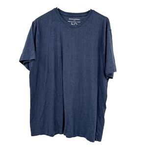 Banana Republic Size XL Men´s Round Neck Short Sleeve T-Shirt Tee Top Shirt Blue